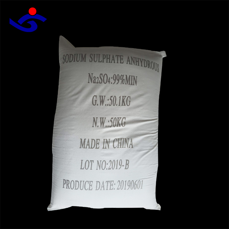 Detergente compuesto de sulfato de sodio anhidro Na2SO4