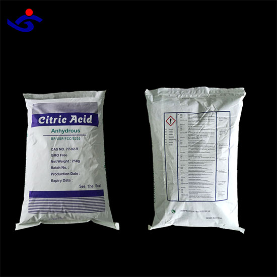 Materia prima de ácido cítrico Weifang Ensign TTCA Marca para venta al por mayor